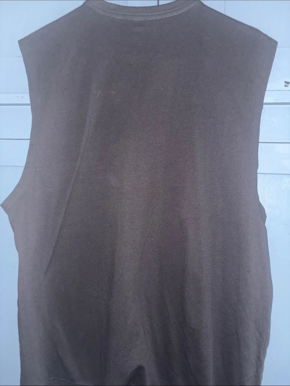 Hurley Black Sleeveless Swim Top with Yellow, Teal & Peach Graphic